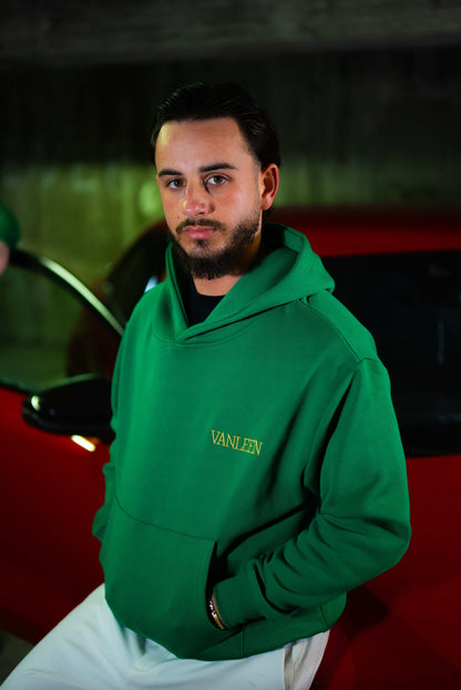 Gangster Hoodie Day Date Grün/Gold