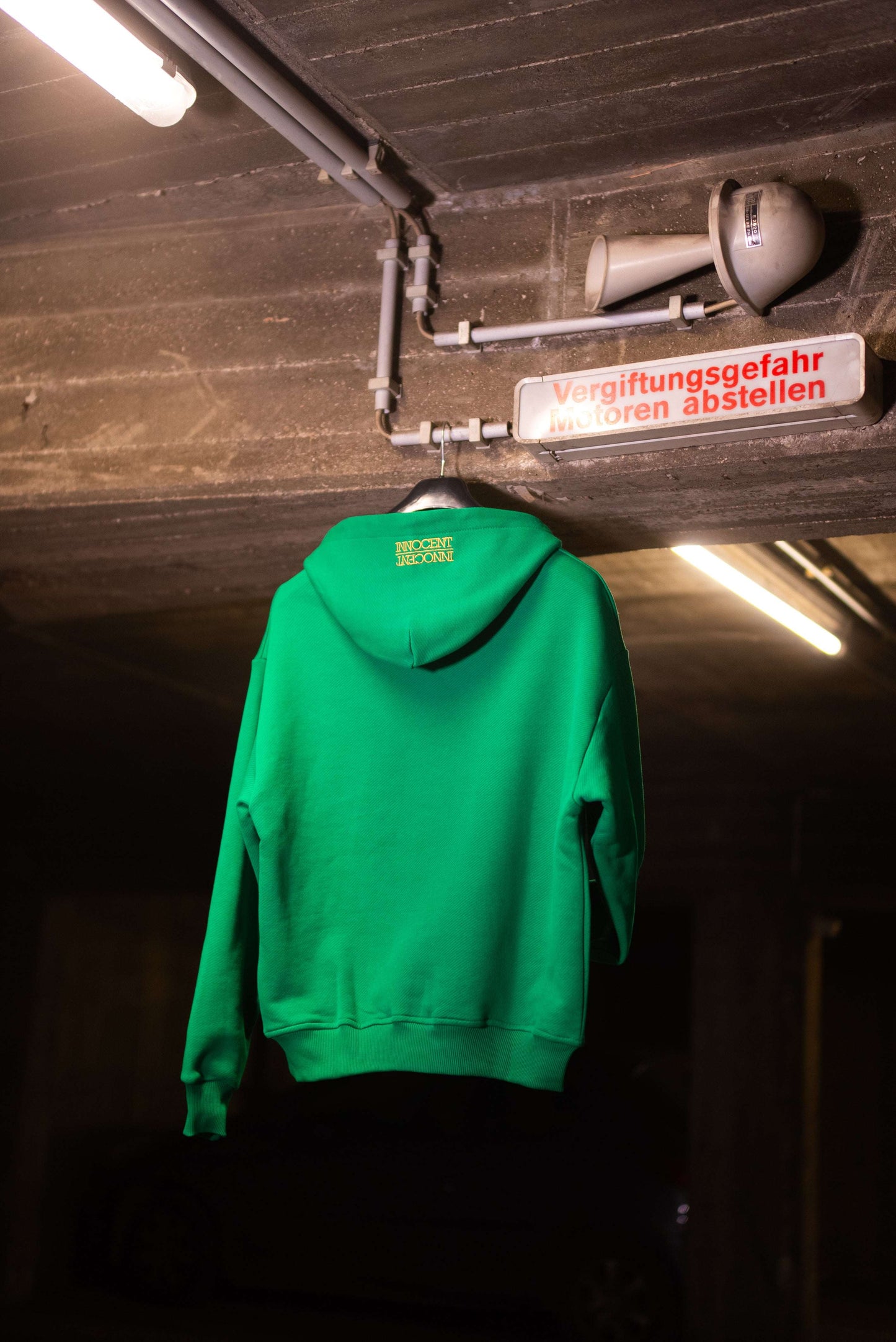 Gangster Hoodie Day Date Grün/Gold