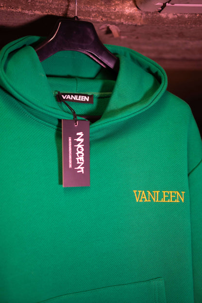 Gangster Hoodie Day Date Grün/Gold